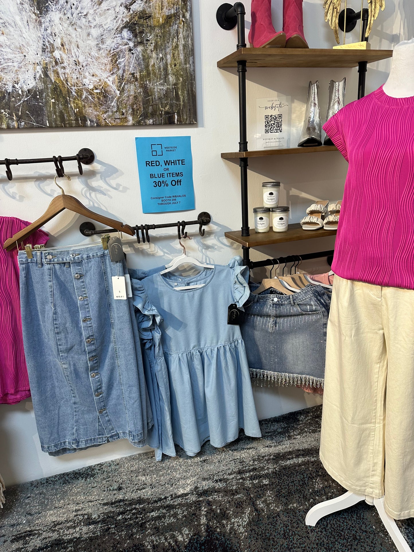 Denim Mini Dress