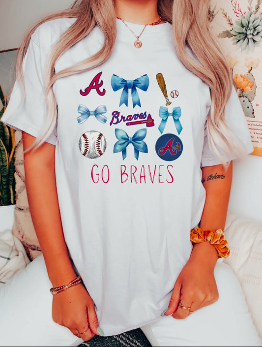 Atlanta Braves Patriotic Tee