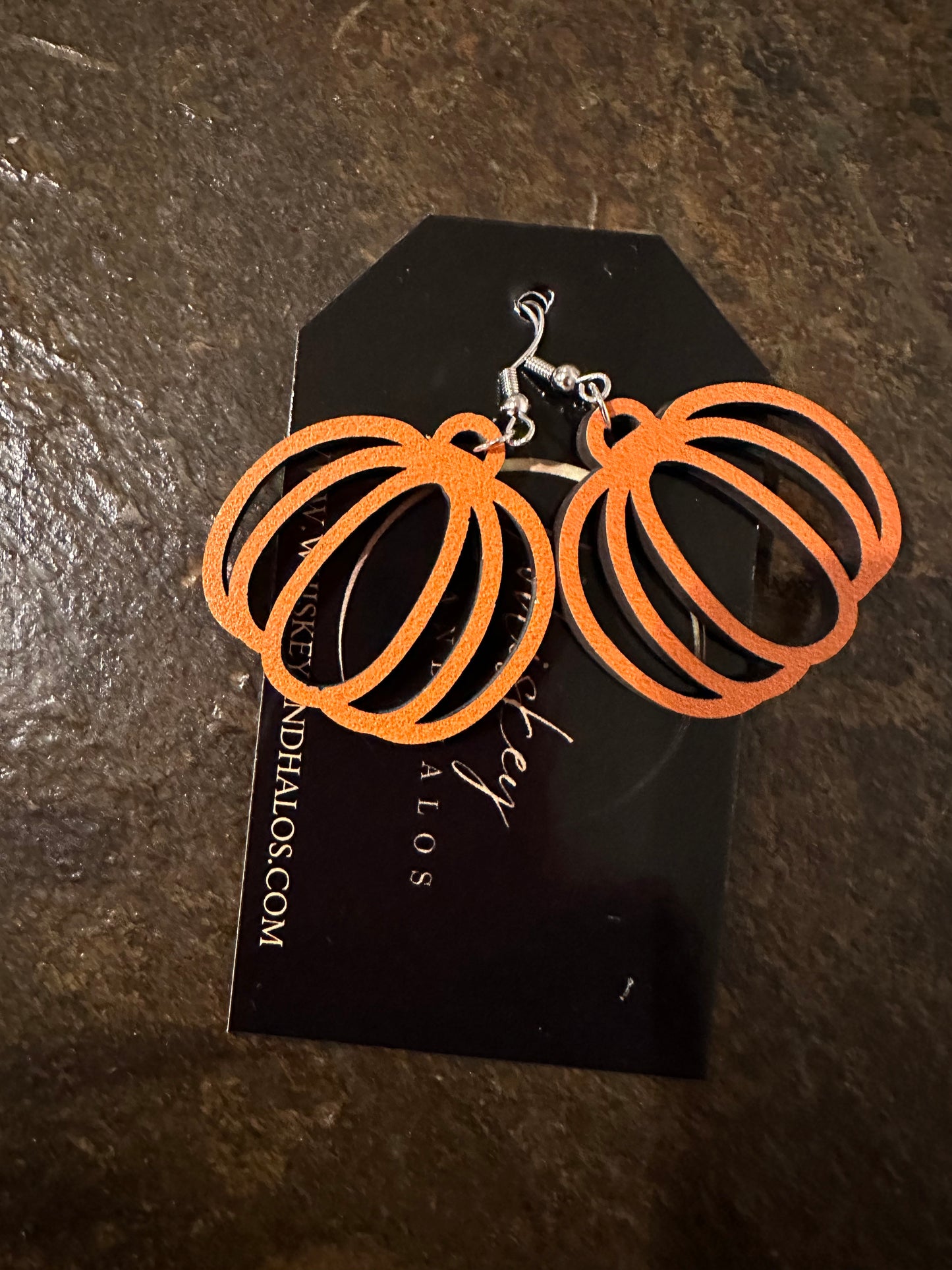 Pumpkin Earrings