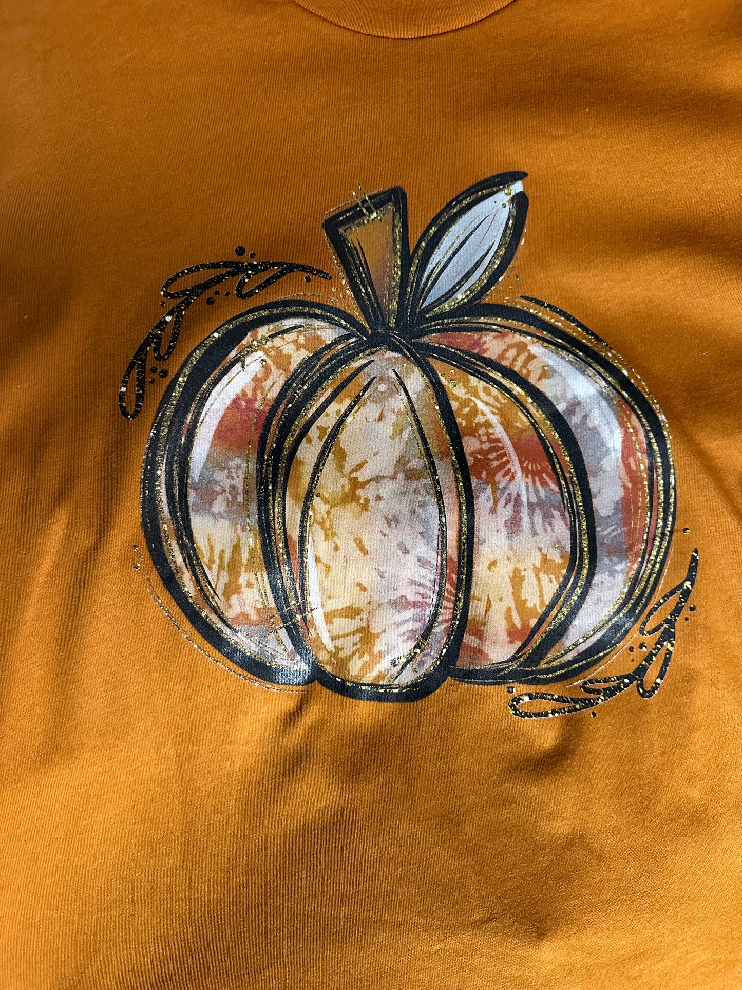 Tye Dye Pumpkin Tee