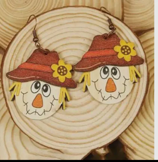 Mr Scarecrow Earrings