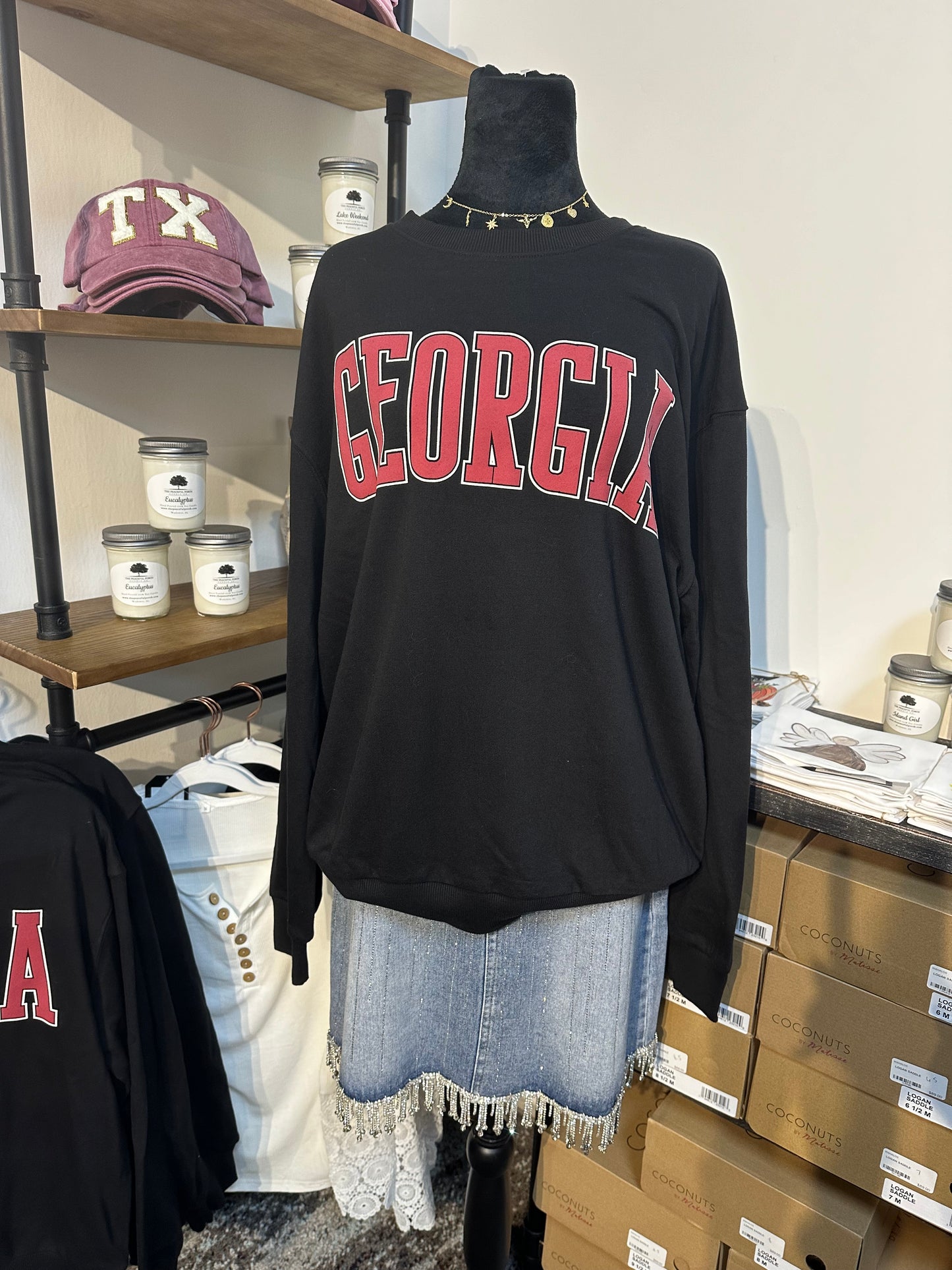 Georgia Graphic Sweatshirt - Game Day Ready