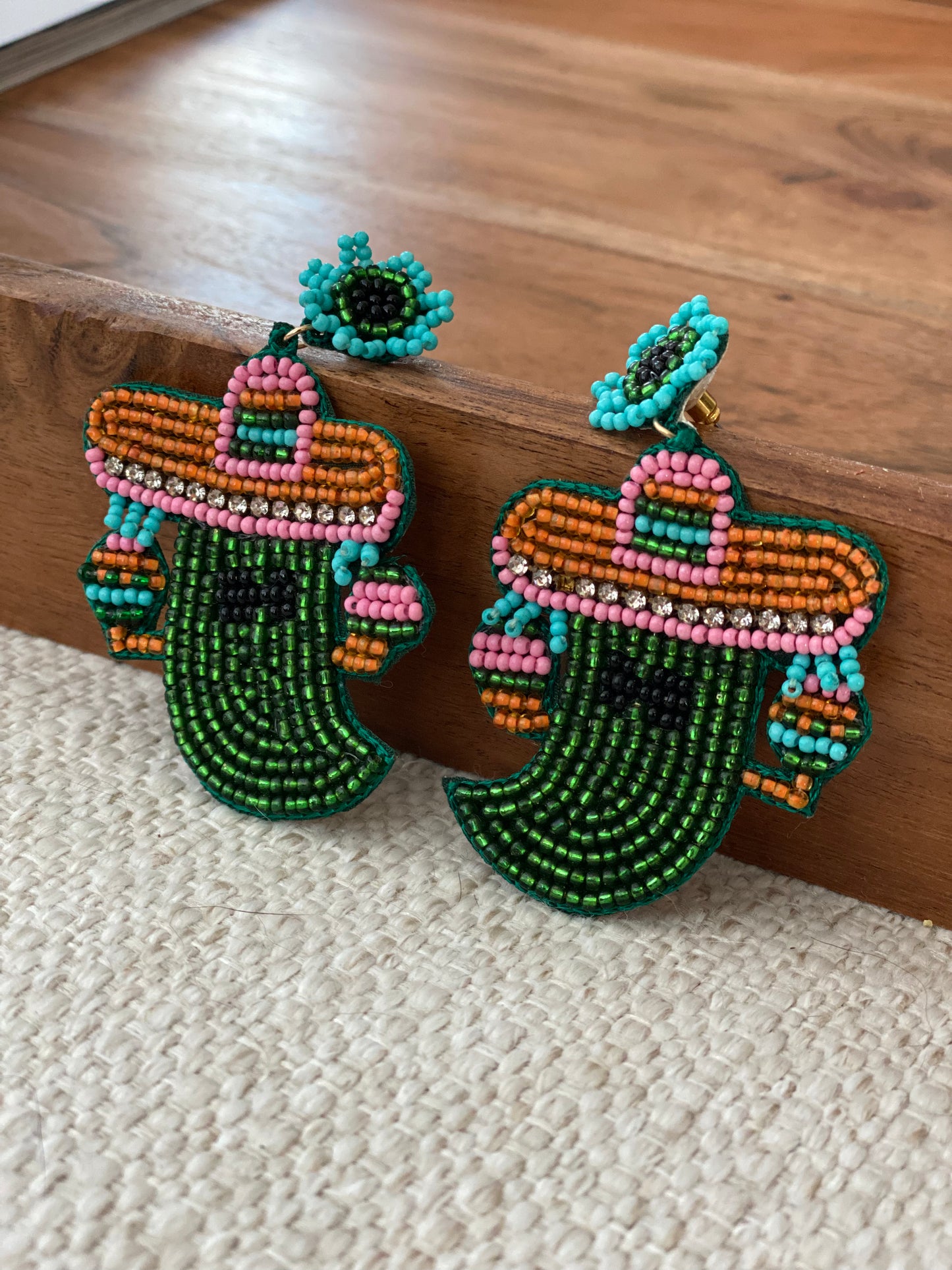 Chili Maracas earrings