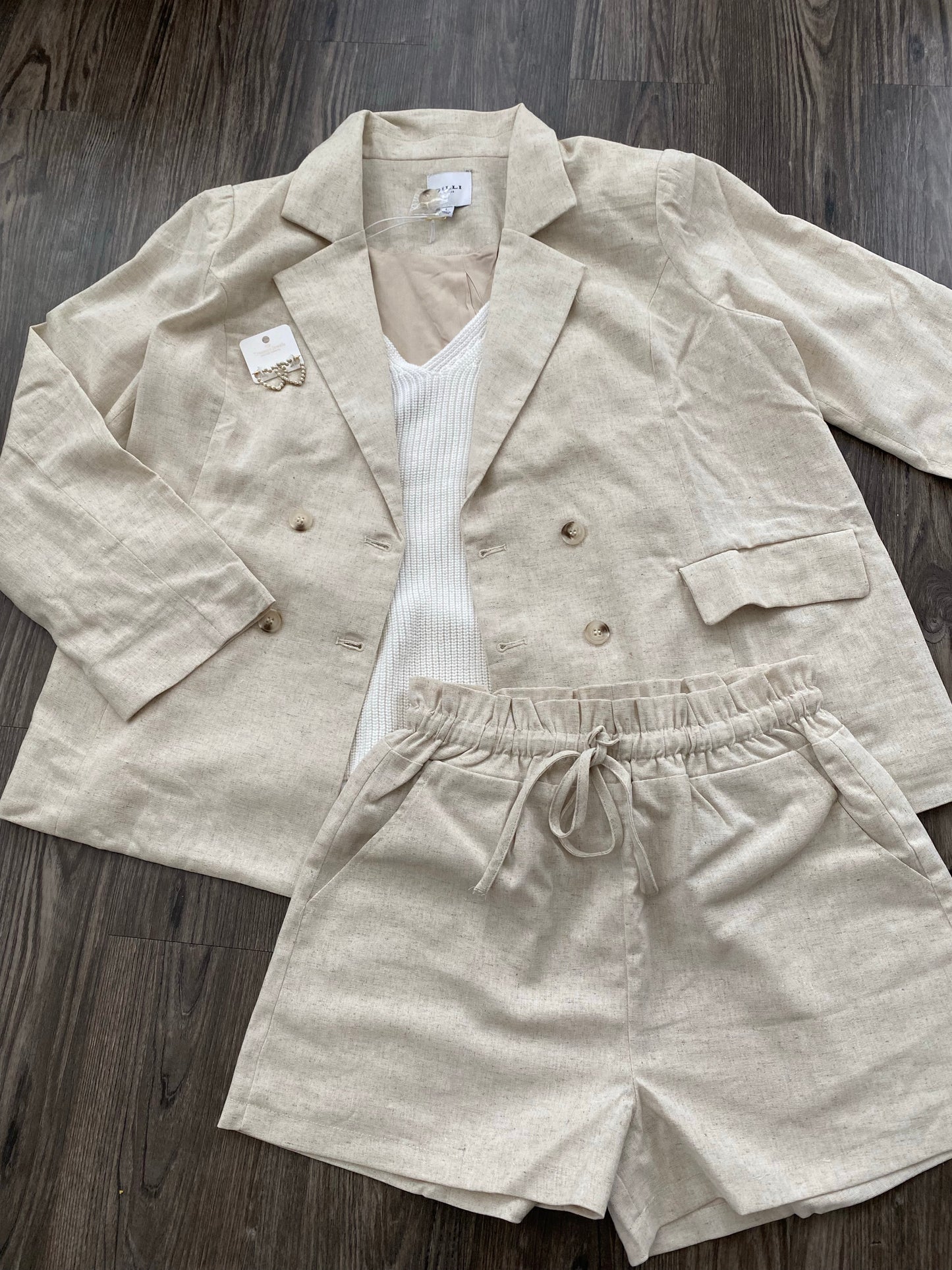 Linen blazer