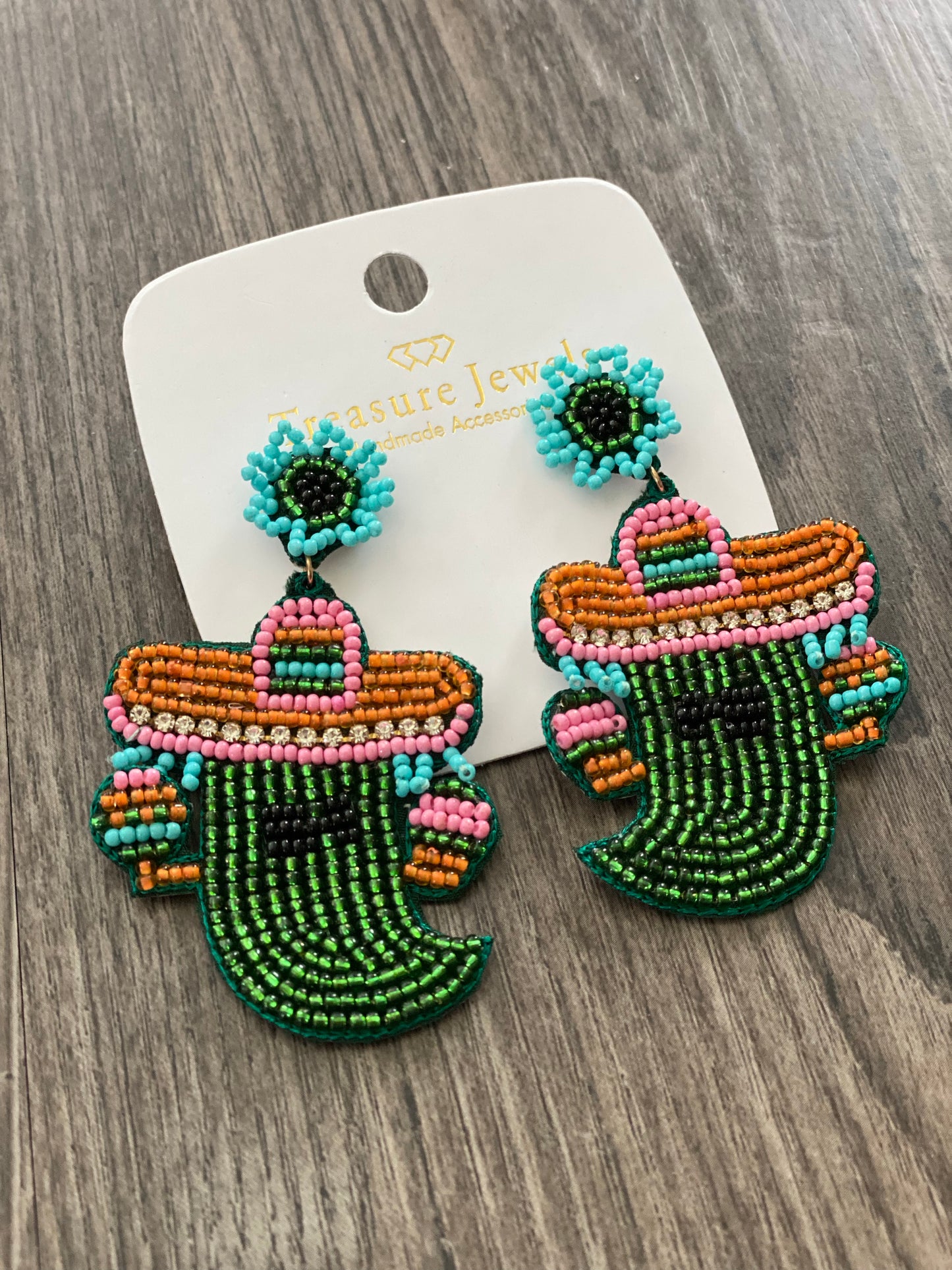 Chili Maracas earrings